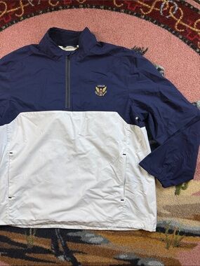 POLO RALPH LAUREN GOLF JACKET WINDBREAKER XL HALF ZIP